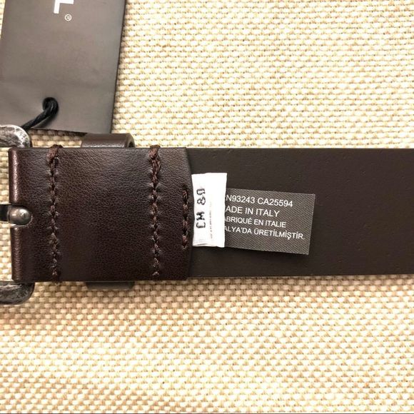 Diesel Poldo 4 Leather Belt - Picture 6 of 6